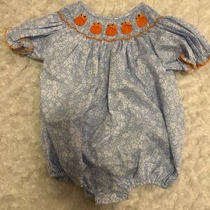 Smocked Pumpkin Bubble